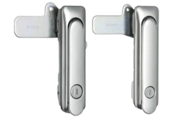 ホシモト 亜鉛合金 防水平面スイングハンドル (AB-461-●)(サチライトクロムメッキ品)